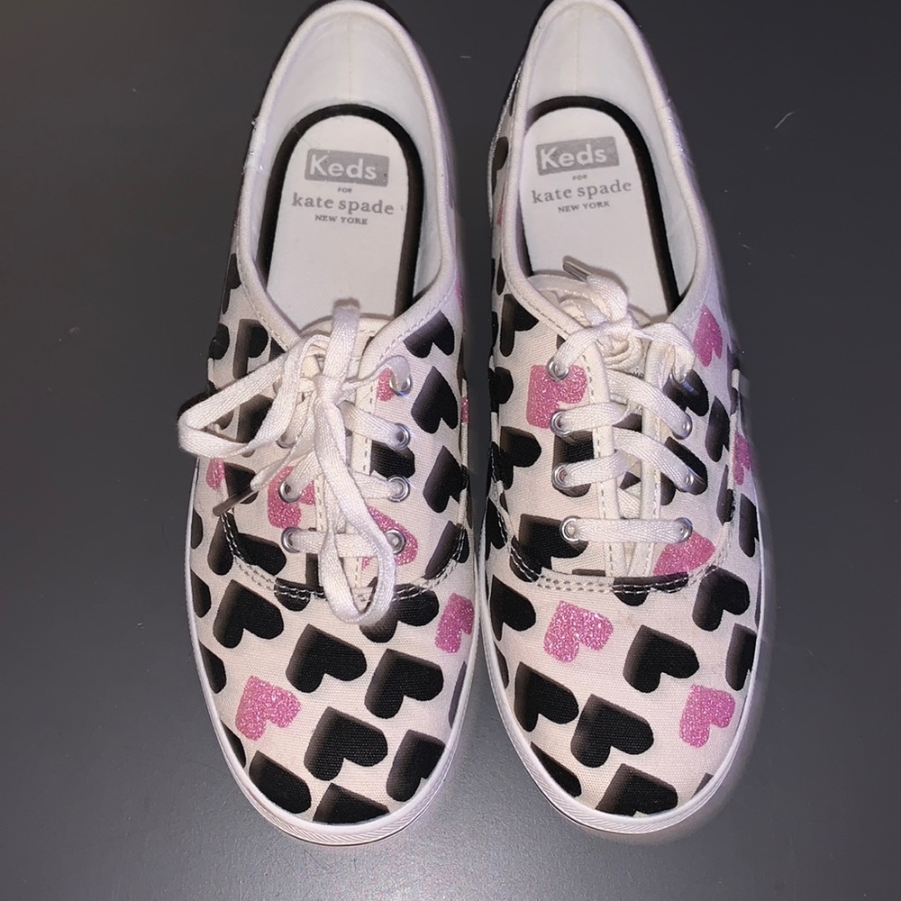 Kate Spade for Keds heart shoes